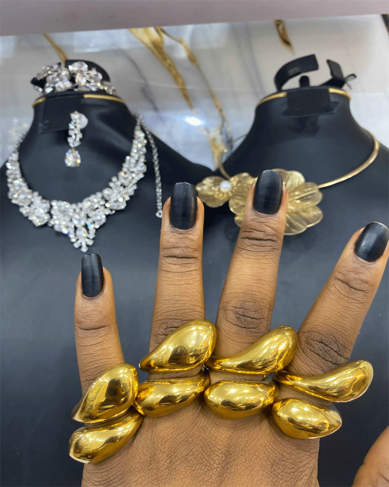 Chunky or bold ring