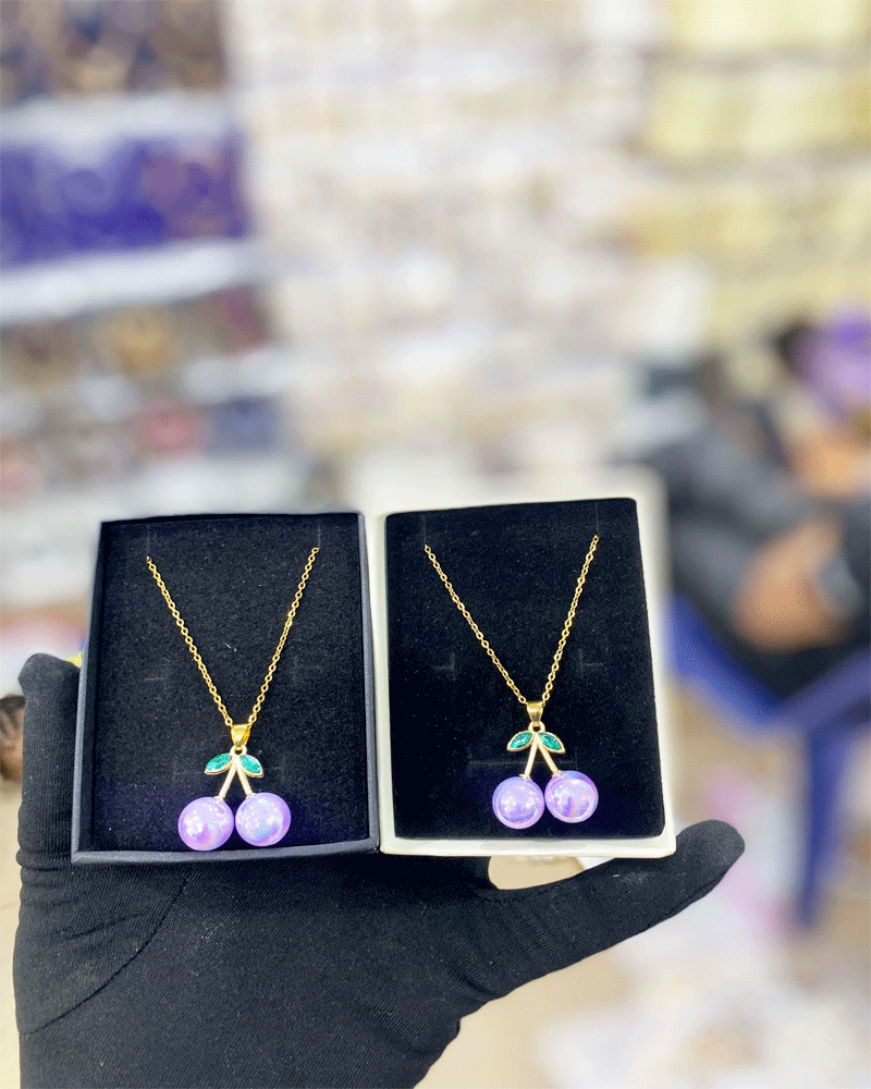 Cherry necklace